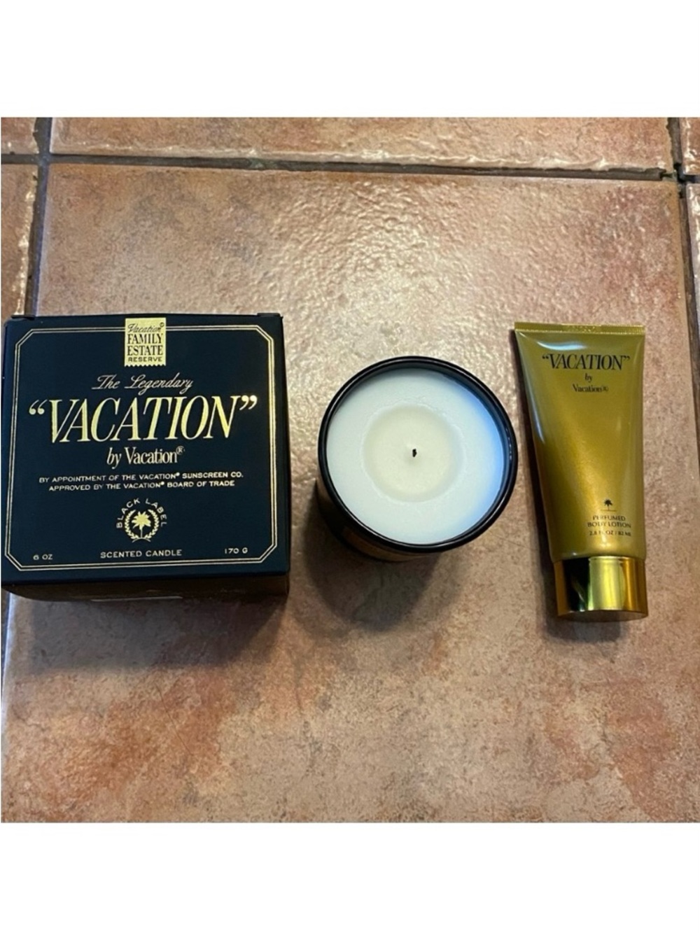 Vacation By Vacation Candle And Body Lotion